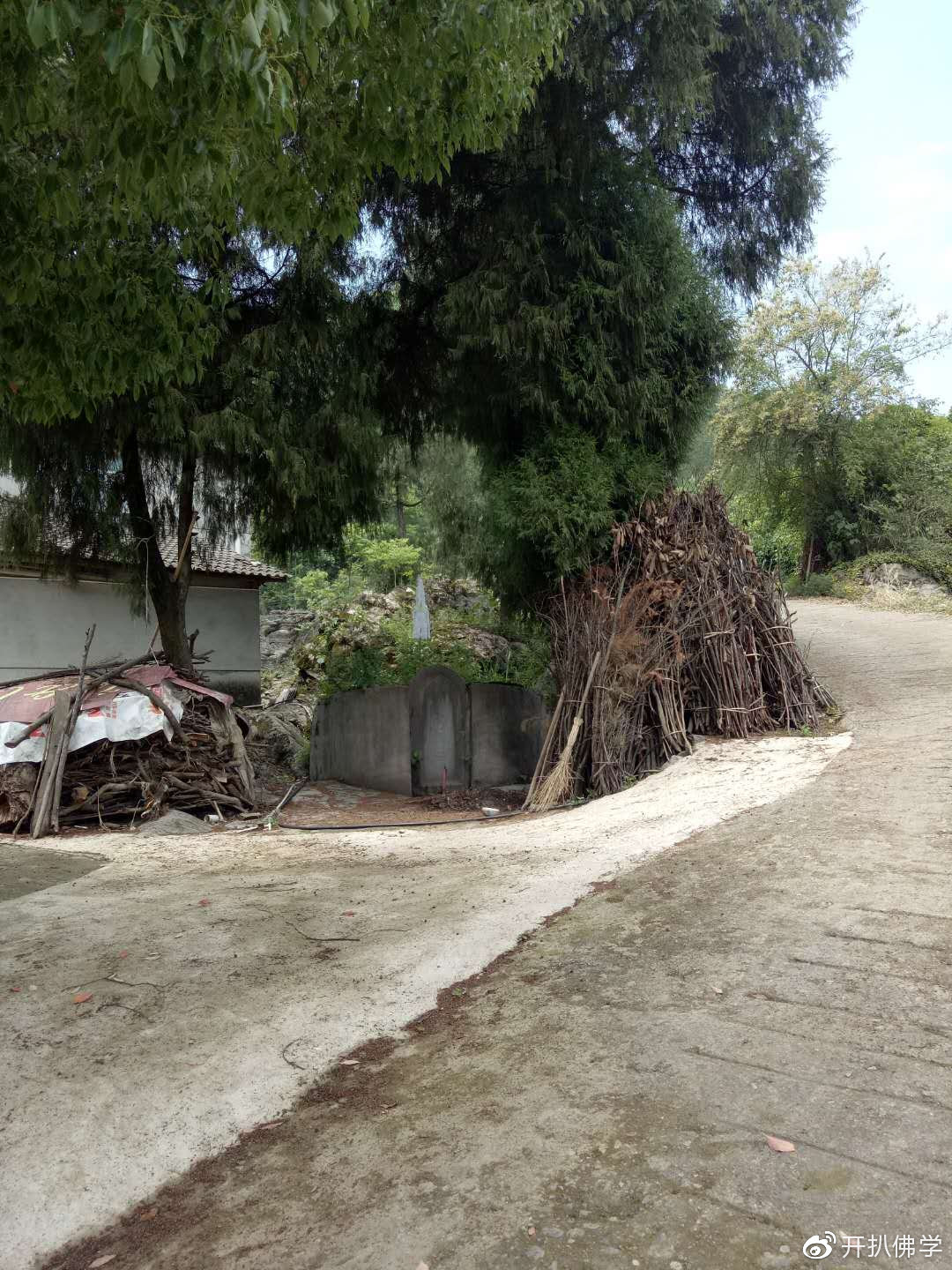 后龙有力，水绕路曲，土家葬坟欣赏
